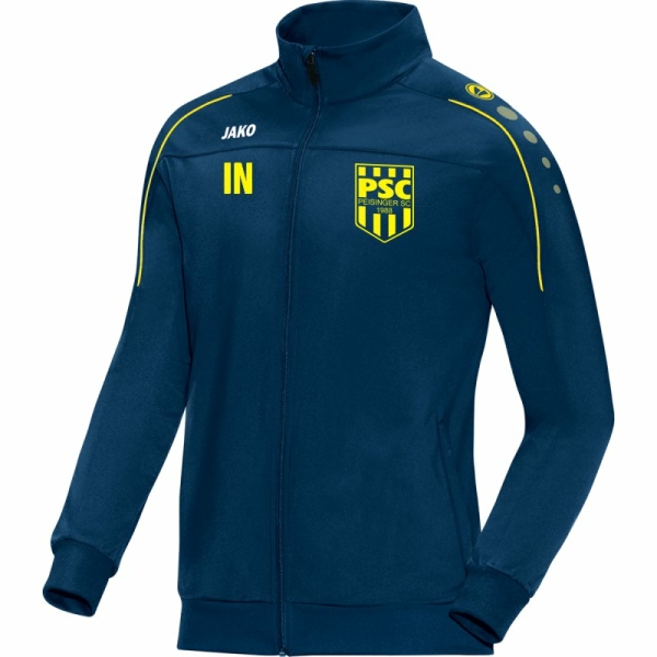 Peisinger SC Jako Polyesterjacke Classico nightblue/citro Gr. M