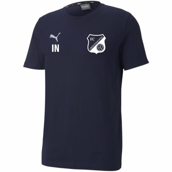 FC Oberhinkofen Puma teamGOAL 23 Freizeit T-Shirt Jr Peacoat Gr. 140