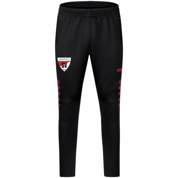 SV Lengfeld Jako Trainingshose Challenge schwarz/rot Gr. XL