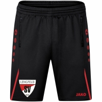 SV Lengfeld Jako Trainingsshort Challenge schwarz/rot Gr. M