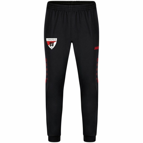 SV Lengfeld Jako Polyesterhose Challenge schwarz/rot Gr. M