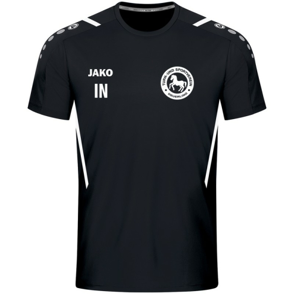 TSV Deuerling Jako Trainingsshirt schwarz/weiß Gr. 116