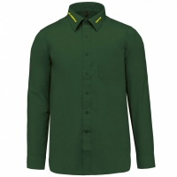 SCC Grünthal Langarmhemd Herren Forest Green Gr. XL