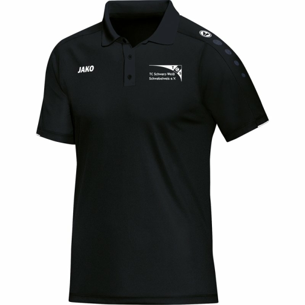 TC Schwabelweis Jako Polo Classico schwarz Gr. L