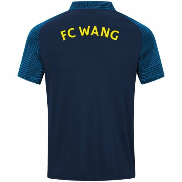 FC Wang Jako Polo Performance marine/JAKO blau Gr. 4XL