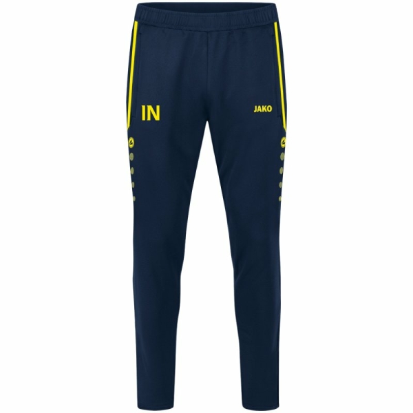 FC Wang Jako Trainingshose Allround marine/neongelb Gr. XL