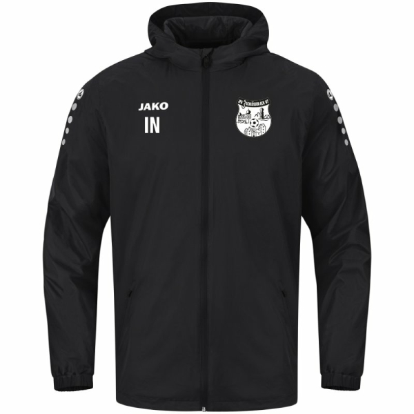 JFG 3 Schlösser-Eck 07 Jako Allwetterjacke schwarz Gr. XL